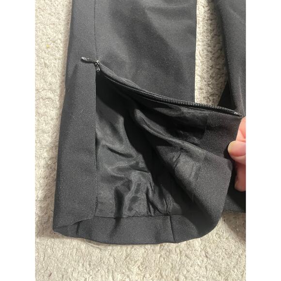 VTG Tristan & Iseut Jacket Womens Size 6 Fully Lined Button Made in Canada Black - Picture 13 of 13